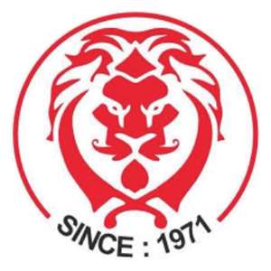 Client logo (lion emblem)